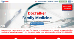 Desktop Screenshot of doctalker.com